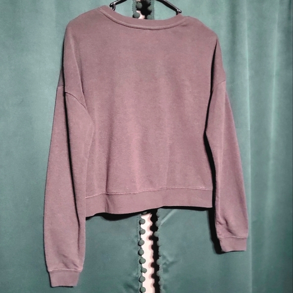 Toy Story Cropped Pizza Planet Crewneck- Fit Size Medium/Large - Picture 3 of 4